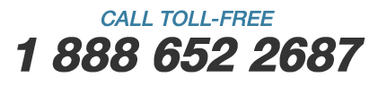 Call Toll-Free 1-888-652-2687.